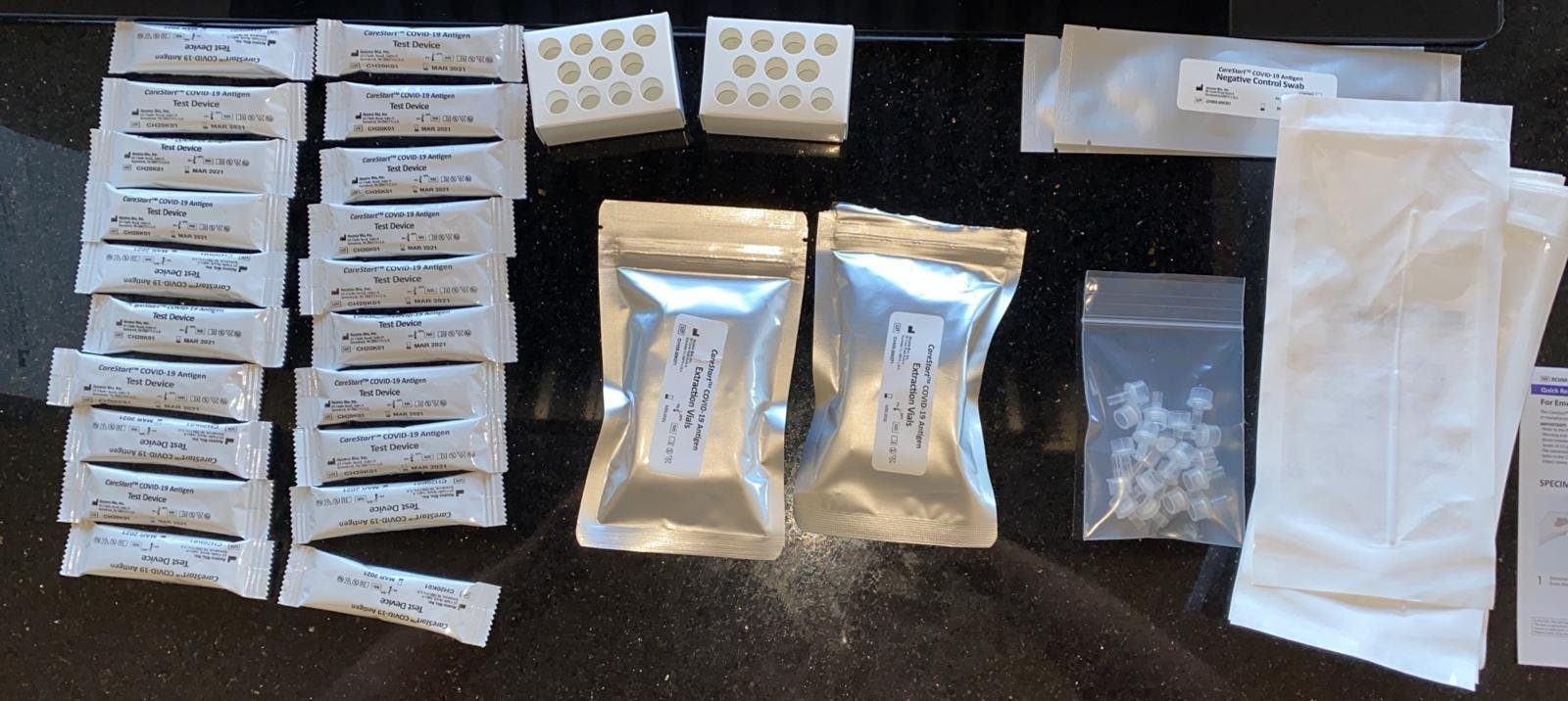 CareStart Antigen Test Kit Details